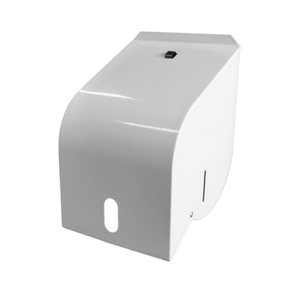 Gentility Roll Towel Dispenser White Metal