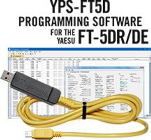 Yps-ft5d programming software and usb-68 cable for the Yaesu ft-5de