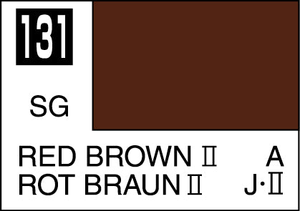 Mr. Hobby Mr. Colour - 131 - Red Brown II 10ml Acrylic Model Paint