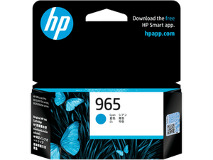 Genuine HP 965 Cyan Ink Cartridge