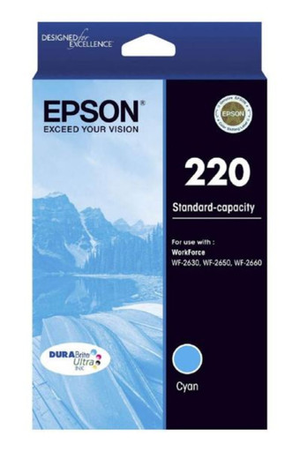 Epson 220 Cyan Ink Cartridge (Original)