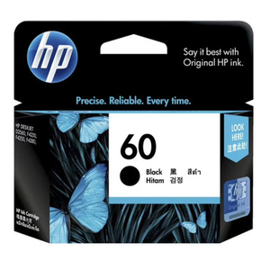 HP Genuine 60 Black Ink Cartridge