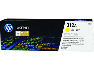 HP Genuine 312A Yellow Toner Cartridge