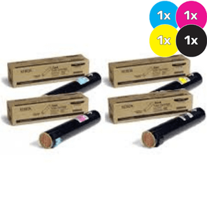 Xerox CM305 Toner Cartridges Value Pack  - Includes: [1 x Black, Cyan, Magenta, Yellow]