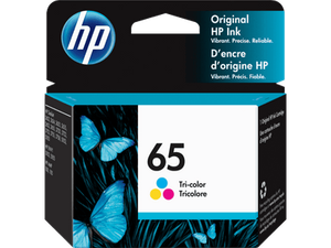 HP Genuine 65 Tri-Colour Ink Cartridge