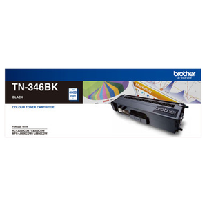 Brother TN-346BK Black High Yield Toner Cartridge