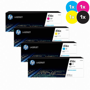 HP 416X High Yield Toner Value Pack (CMYK)