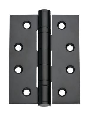 Stainless Steel Ball Bearing Hinge - 102mm - Matte Black - One Pair - Hardware Solutions