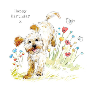 Moonpig Cute Illustrated Cockapoo Birthday Card