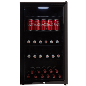 98L Drinks Fridge - Black