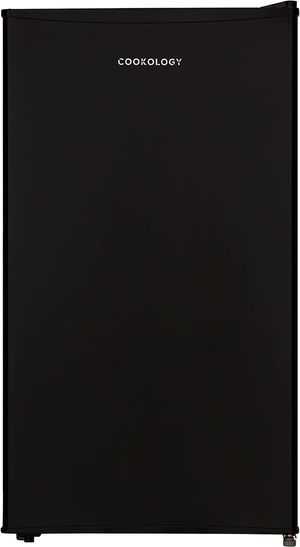 93L Black Freestanding Under Counter Fridge