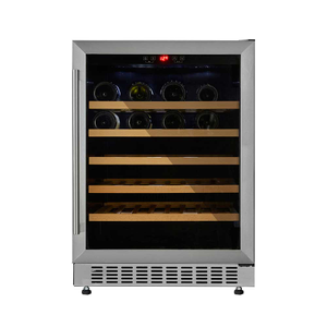 54 Bottle Capacity Stainless Steel Wine Cooler