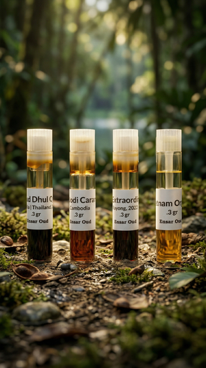 Organic Oud Sampler Set - 0.3 gr Set