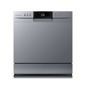 8 Place Setting Silver Table Top Dishwasher