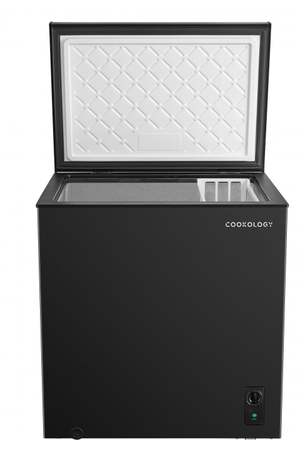 198L Black Chest Freezer with Chill Function
