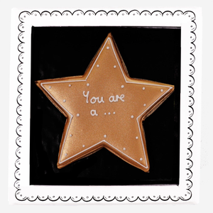 You are a star letterbox biscuit (Shops)