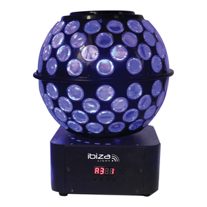Ibiza Light STARBALL-GB Dual Lighting Effect with GOBOs + RGBW LEDs