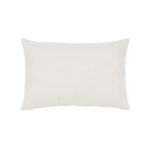 Lena Embroidered Cushion 60cm x 40cm, White