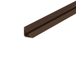 Lorient LAS1212 Batwing Acoustic & Smoke Seal - 12mm x 12mm - Dark Brown