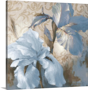 Soft Blue Blooms I