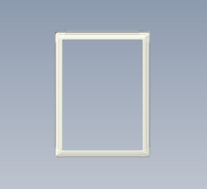 REMIBase 2 Pleated Blind & Flyscreen 521x724 mm replaces 1230301  - RAL9001