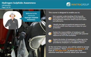 Hydrogen Sulphide Awareness