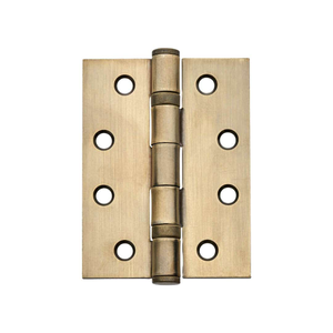 Ball Bearing Hinge - 102mm - Antique Brass - Pair - Hardware Solutions