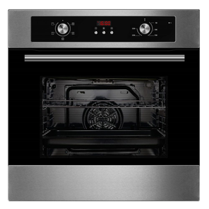 65L Stainless Steel Built-In Electric Fan Oven with Digital Timer