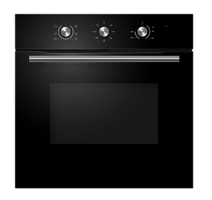 65L Black Electric Fan Oven - Energy Rating A