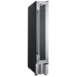7 Bottle Capacity Stainless Steel Built-In Wine Cooler