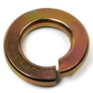 M10 Phosphor Bronze Square Section Single Coil Spring Washer