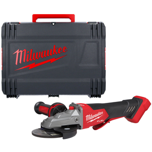 Milwaukee M18FSAGF125XPDB-0X 18V FUEL Cordless 125mm Angle Grinder With Carry Case