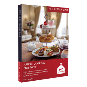 Red Letter Days Tea for Two Gift Experience