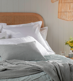 White Petworth 100% Cotton 400 Thread Count Housewife Pillowcase
