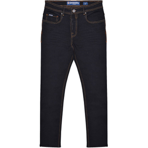 Lambretta Mens Stafford Slim Fit Skinny Denim Jeans - 34 S / Black