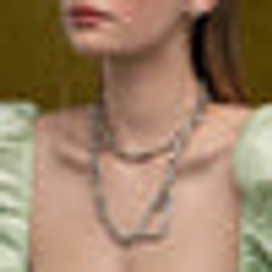 GWEN. Multi Wrap Chunky Chain - Silver