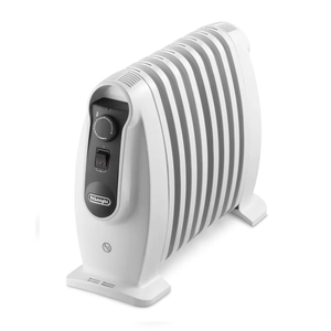 De'Longhi TRNS0808.M Oil Radiator Nano Thermostatic Radiator 800w White