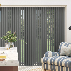 Trinity (Blackout), Fossil Grey - Vertical Blind