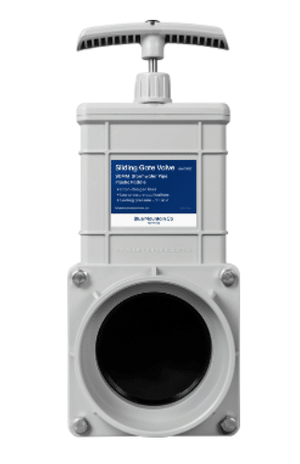 90mm Sliding Gate Valve (Plastic Paddle)