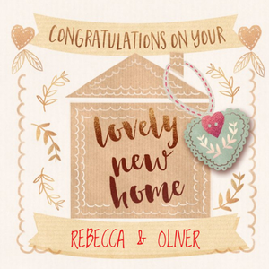 Moonpig Catherine Worlsey Congratulations New Home Card