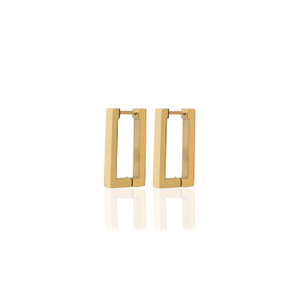 Gold Sage Hoops