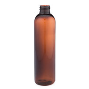 8 oz Amber PET Bullet Bottle (Cap Not Included) - YP-AB8