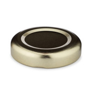 38 mm Gold Metal Lug Caps (Plastisol Liner) - X38-LUG