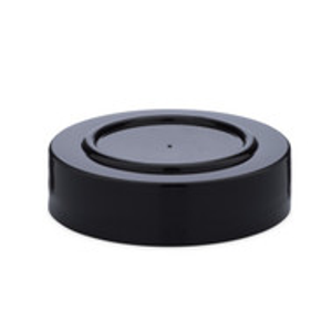 43-400 Black PP Plastic Screw Top Spice Caps - X43-400LLB