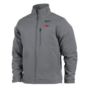 Milwaukee M12HJGREY5-0 X Large Heated Toughshell Jacket Grey