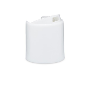 24-410 White PP Disc Top Caps - 6035