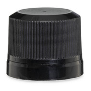 18-KERR MM Black PP Tamper-Evident Cap - 18-KERBLKALT