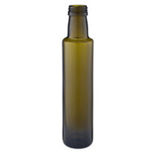 8.5 oz Green Glass Dorica Oil Bottles (Cap Not Included) - 4900B14-B