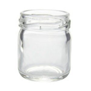1.3 oz Clear Glass Round Jars *Value Pack* - 6240B01VAL
