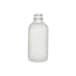 4 oz Frosted Glass Boston Round Bottle *Value Pack* - 4700B07VALCLR